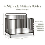 Winston 4-in-1 Convertible Crib