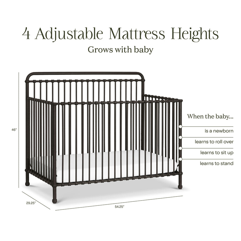 Winston 4-in-1 Convertible Crib
