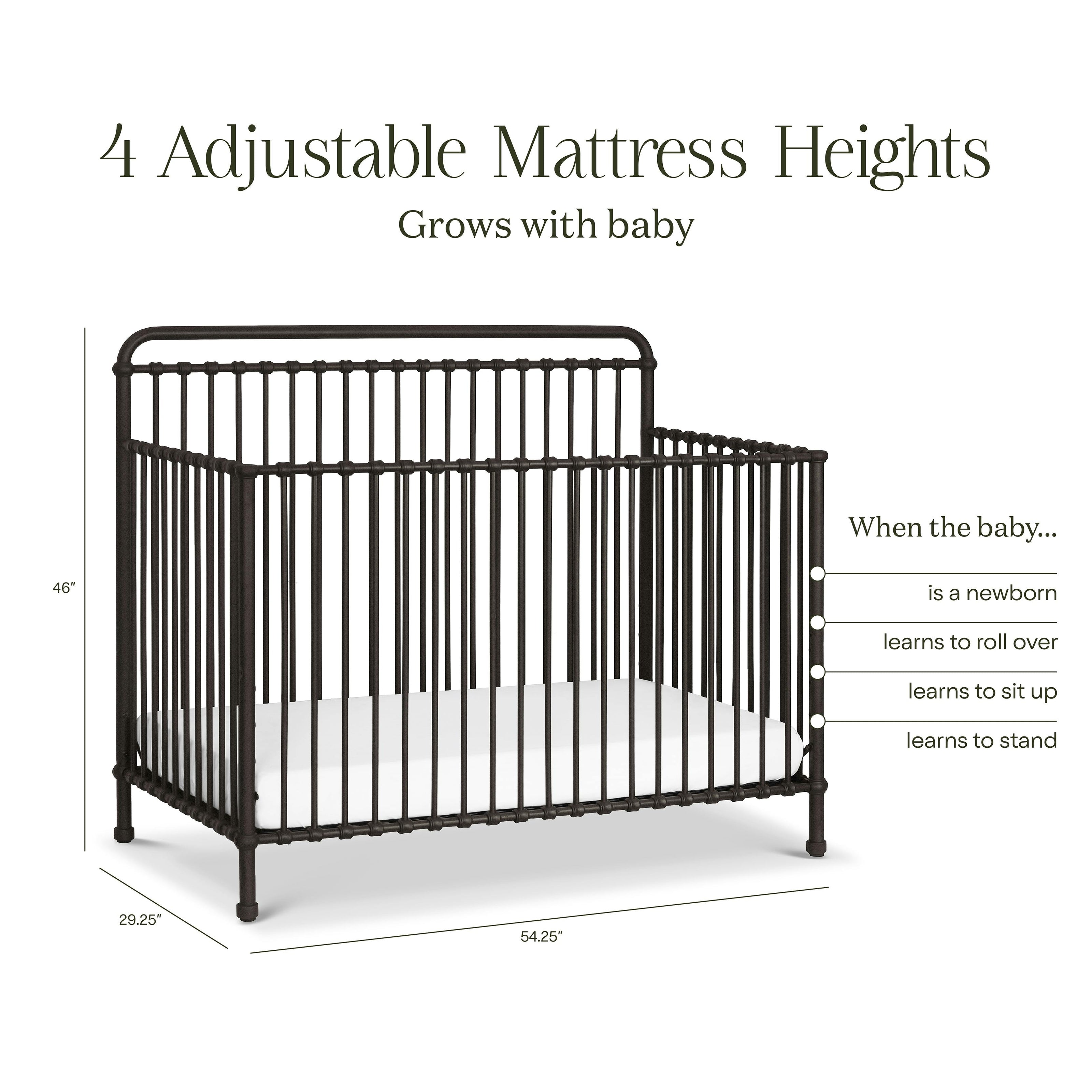 Winston 4-in-1 Convertible Crib