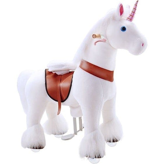 Model U® Unicorn Ride-On Toy Age 4–7 – White