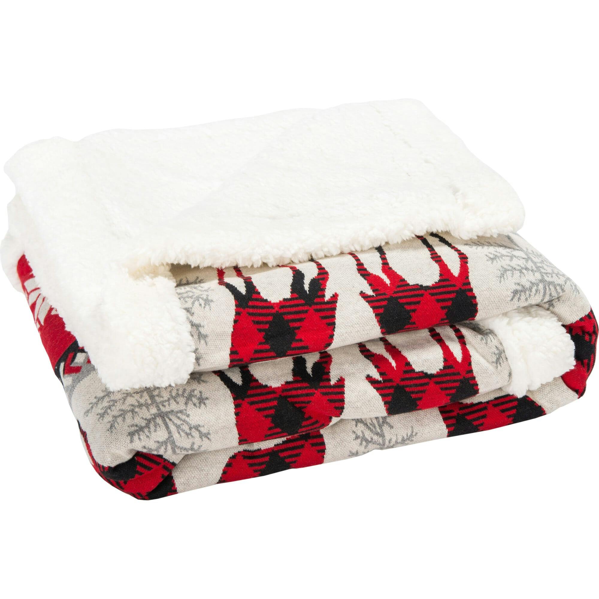 Prancer Sherpa Throw
