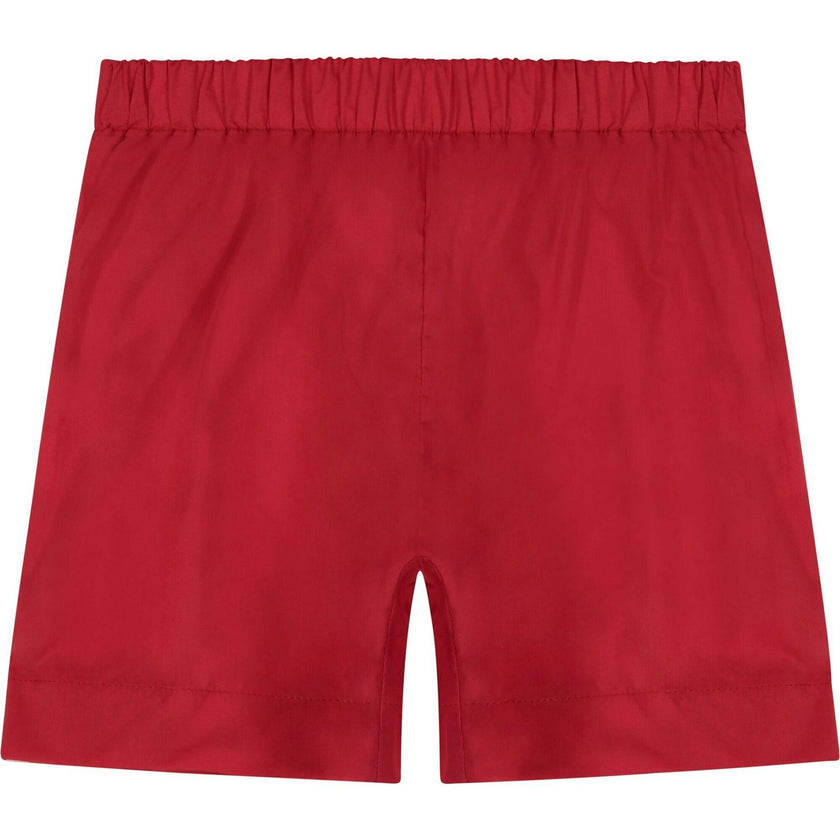 Jd Pull On Shorts Poplin, Red