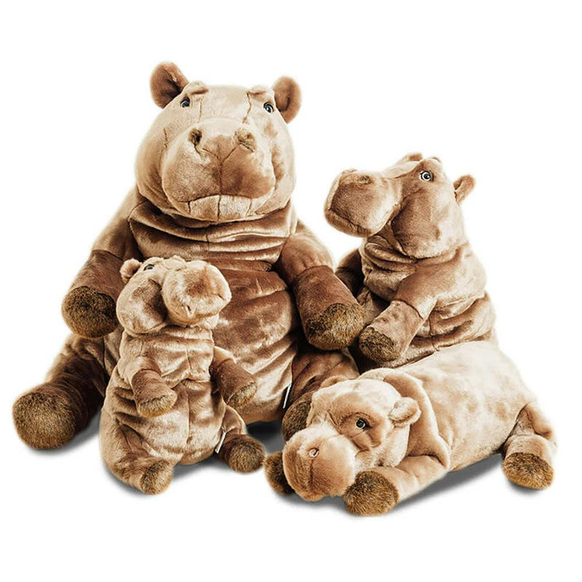 LA PELUCHERIE My Hippo Edgar - Large Laying 50cm