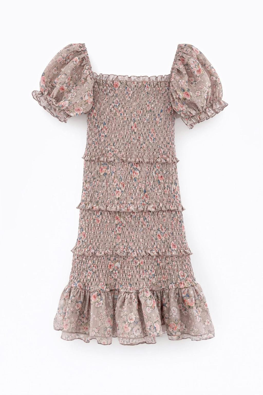 Milou Dress Petal Taupe