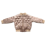 Girls Bomber Jacket in Desert
