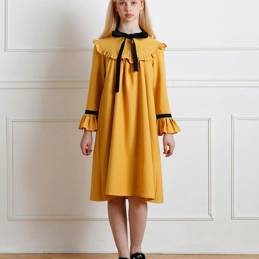 Emma dress (dandelion yellow)