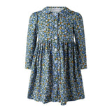 Meadow Floral Button-Front Dress