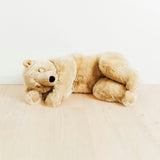 LA PELUCHERIE My Sleeping Lucien Bear - Honey