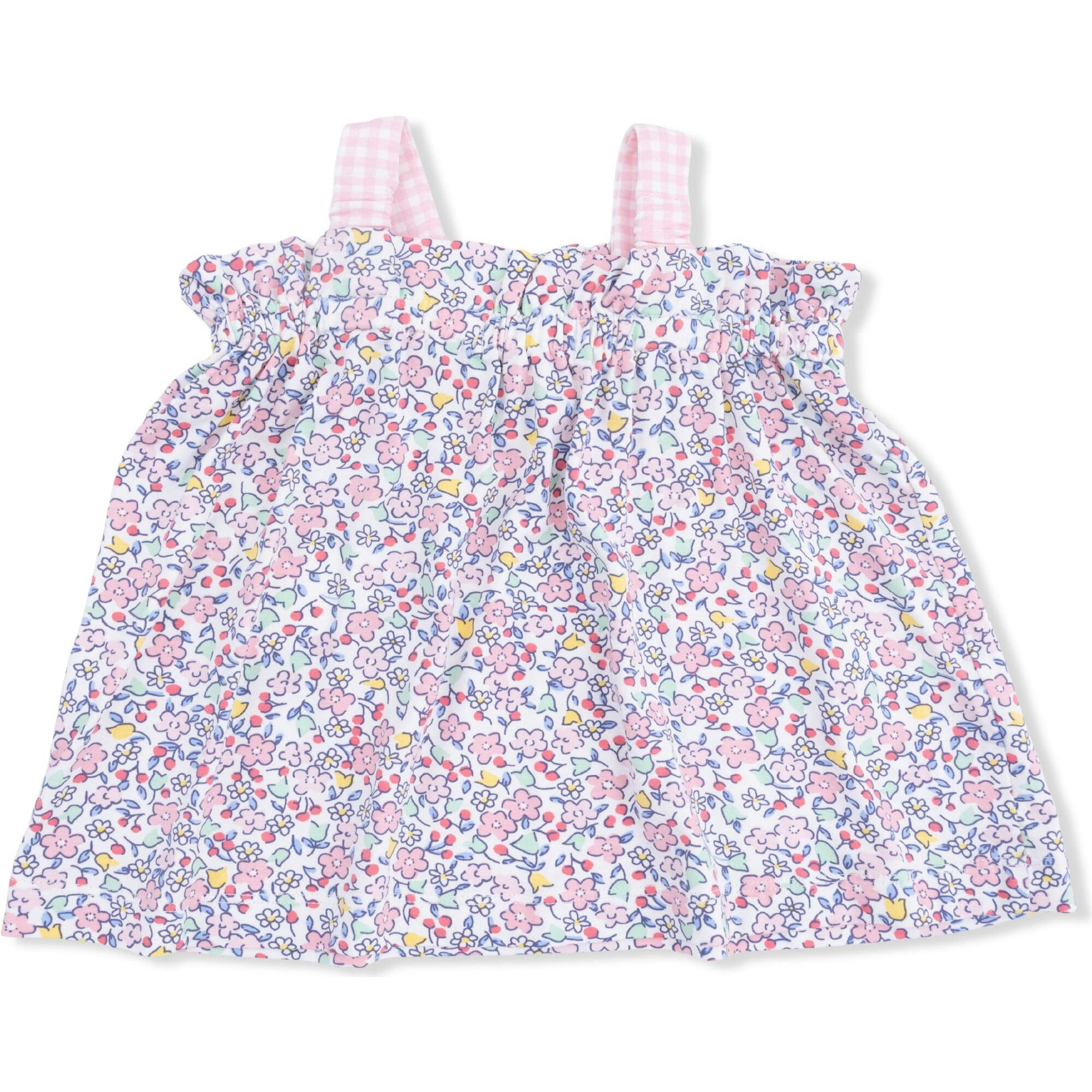 Elizabeth's Garden - Top with Bows and Ruffle Leg Bloomer