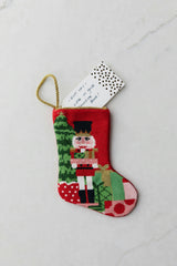 Classic Nutcracker Stocking