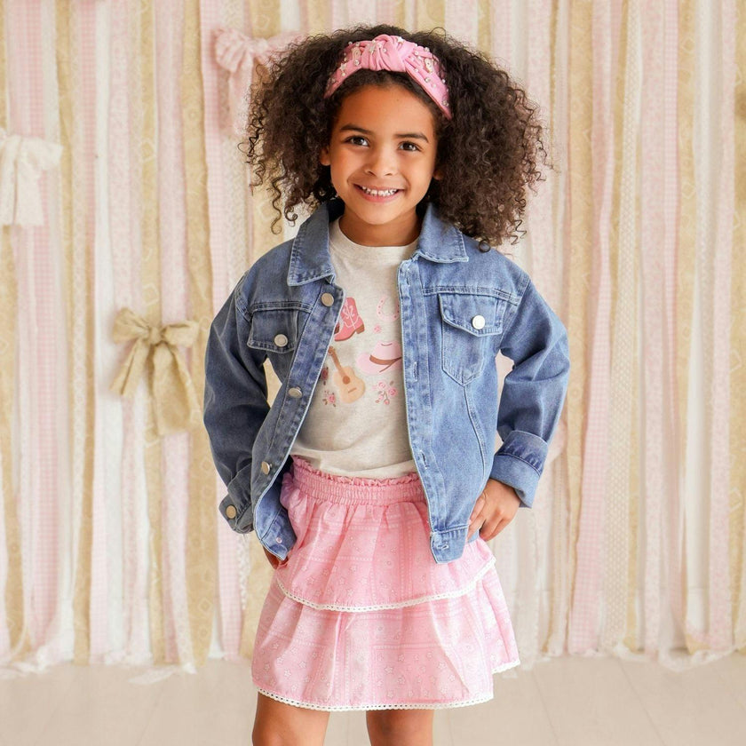 Cowgirl Cutie Patch Western Denim Jacket