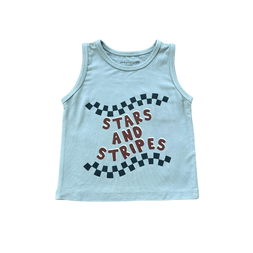 Boy's Tank Top Stars and Stripes