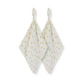 Starfish Dreams Bamboo Two-Piece Burp Cloth Set