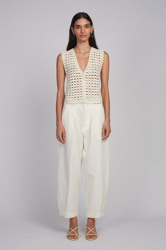 ELLIE CROCHET VEST