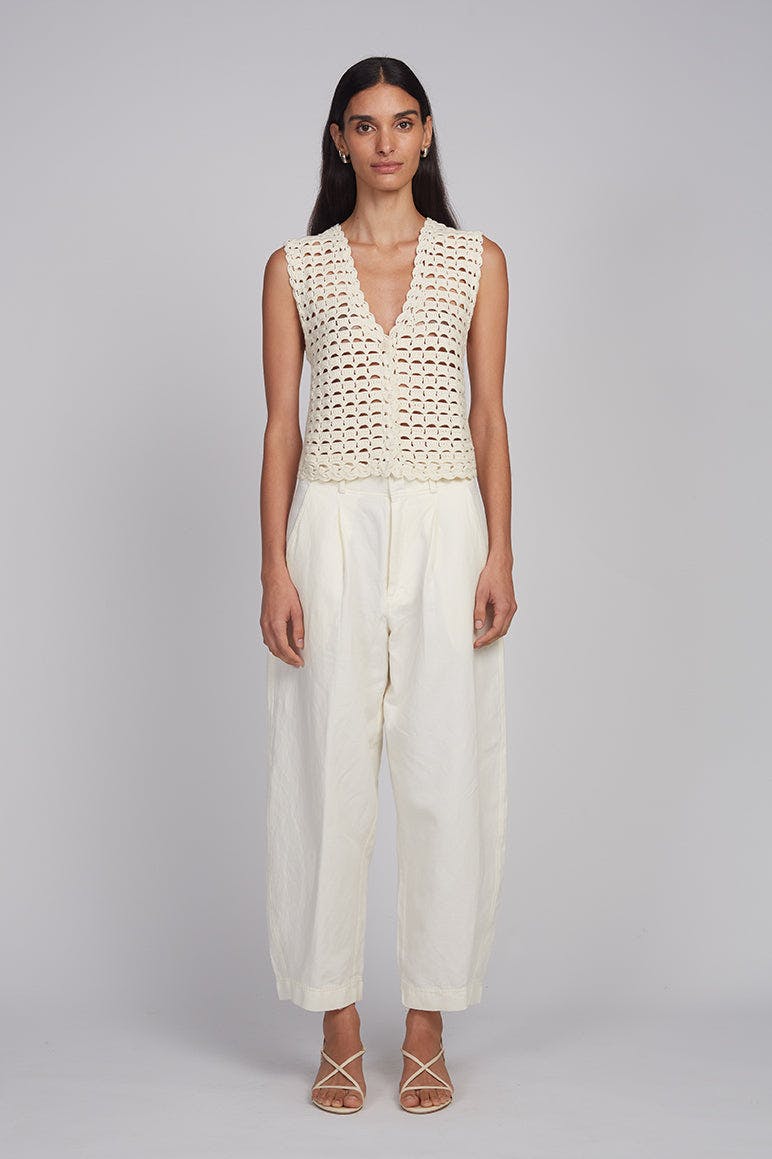 ELLIE CROCHET VEST
