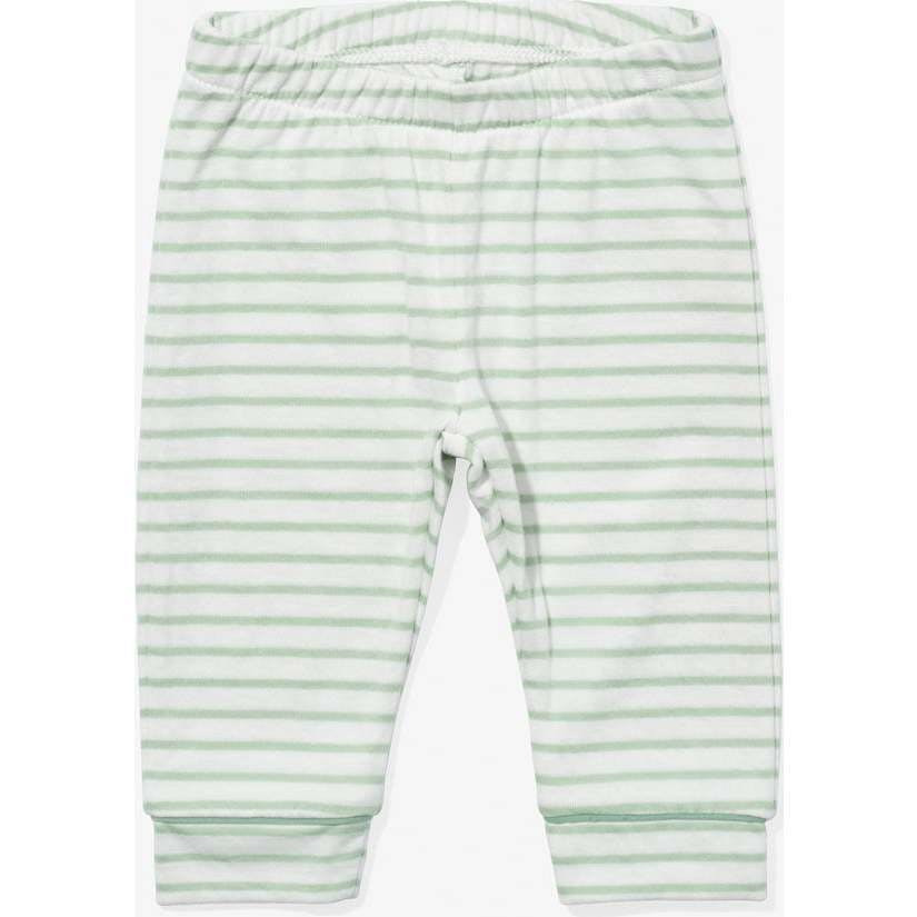 Andy Baby Legging, Dusty Seafoam Mini Stripe