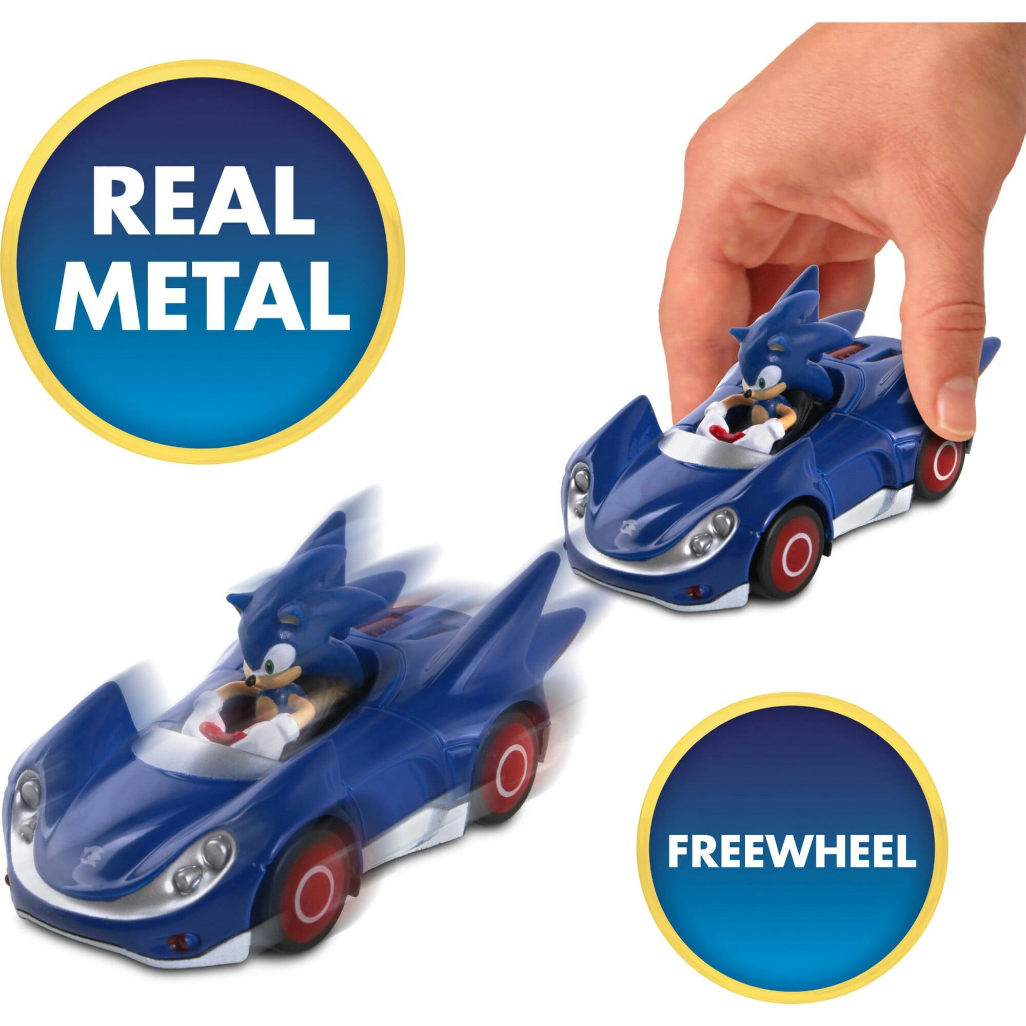 Sonic & Sega All-Stars Racing: Sonic Diecast Metal Car W/ Speed Star