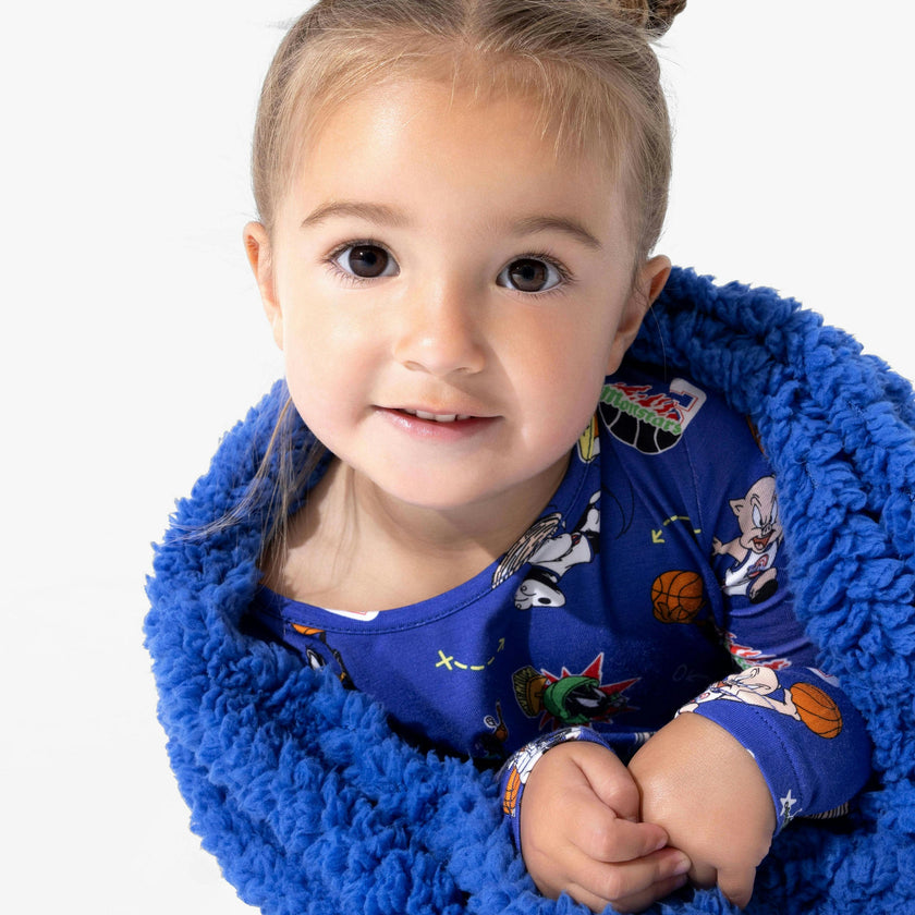 Space Jam Bamboo Sherpa Blanket