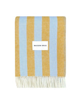 Blanket CANDY WRAP Ice Blue / Honey 4.25 x 6.5ft