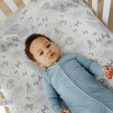 Premium Knit Fitted Crib Sheet - Empire