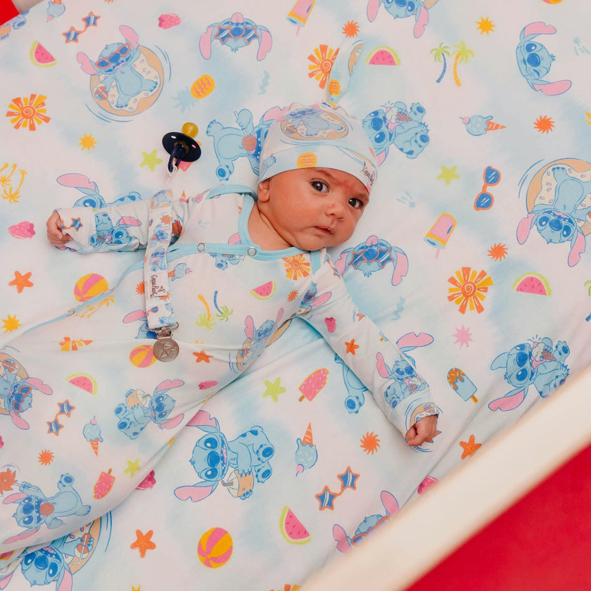 Newborn Knotted Gown - Disney Stitch Dreamsicles