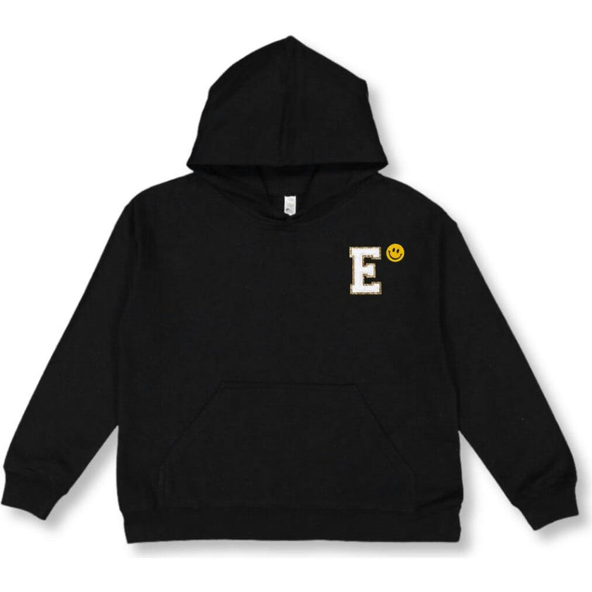 Customizable Hoodie Sweatshirt, Black