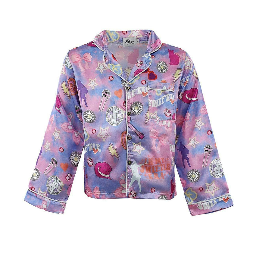 Swiftie Lovers Silky Set – Teen/Women