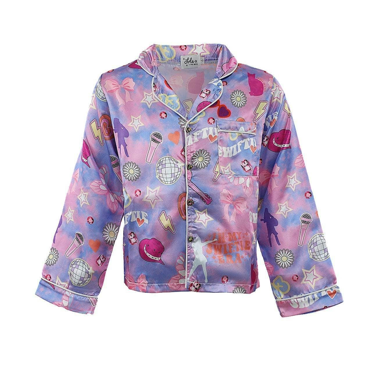 Women's Swiftie Lovers Silky Set
