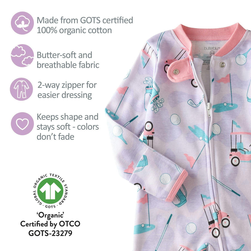 SHADOW Sleep & Play Baby Pajamas for Boys & Girls