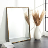 Trish Large Rectangle Metal Mirror