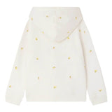 BONPOINT Talent Cherries Zip Hoodie - Ecru