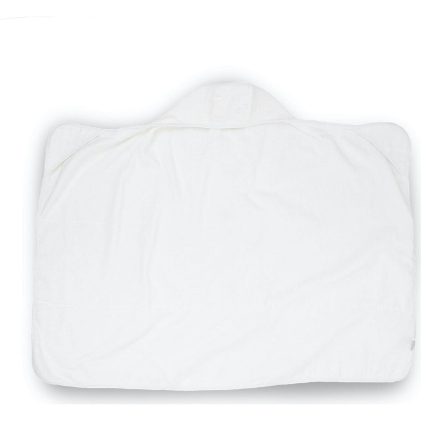 Toddler Hooded Towel - White
