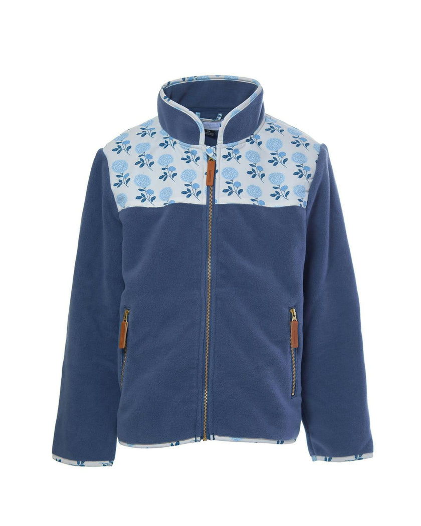 Kids Hydrangea Fleece Jacket