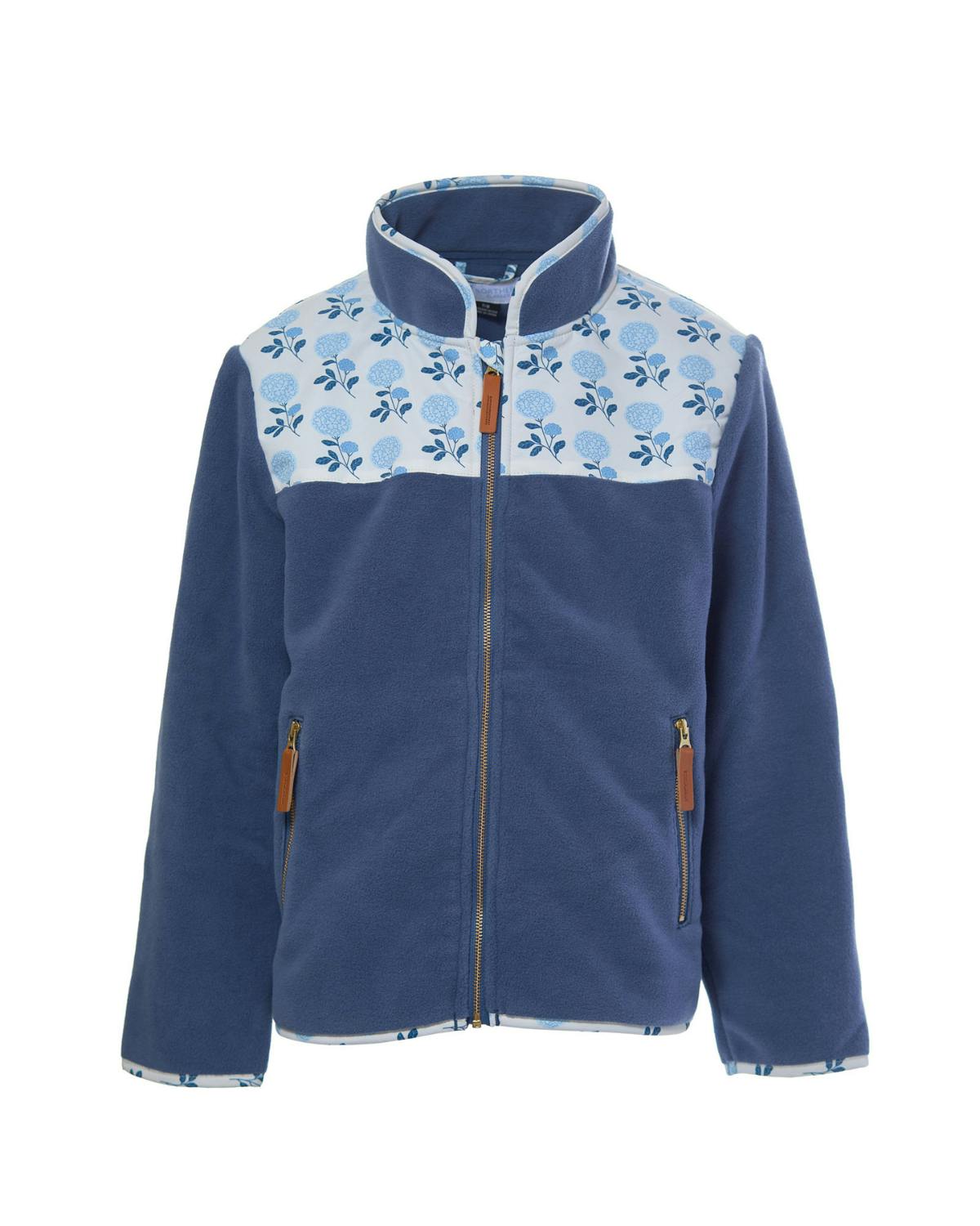 Women's Hydrangea Fleece Jacket