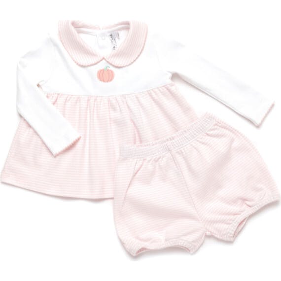 French Knot Pumpkin Bloomer Set