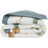 Cotton Muslin Toddler Comforter - Work Trucks