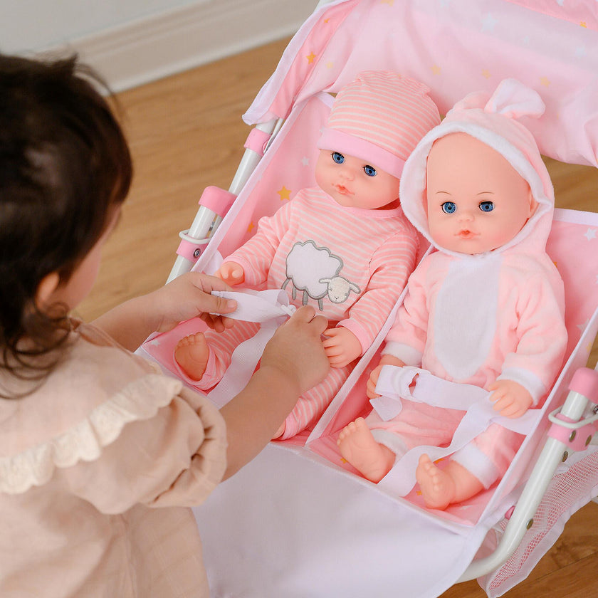 Stars Princess Deluxe Baby Doll Stroller