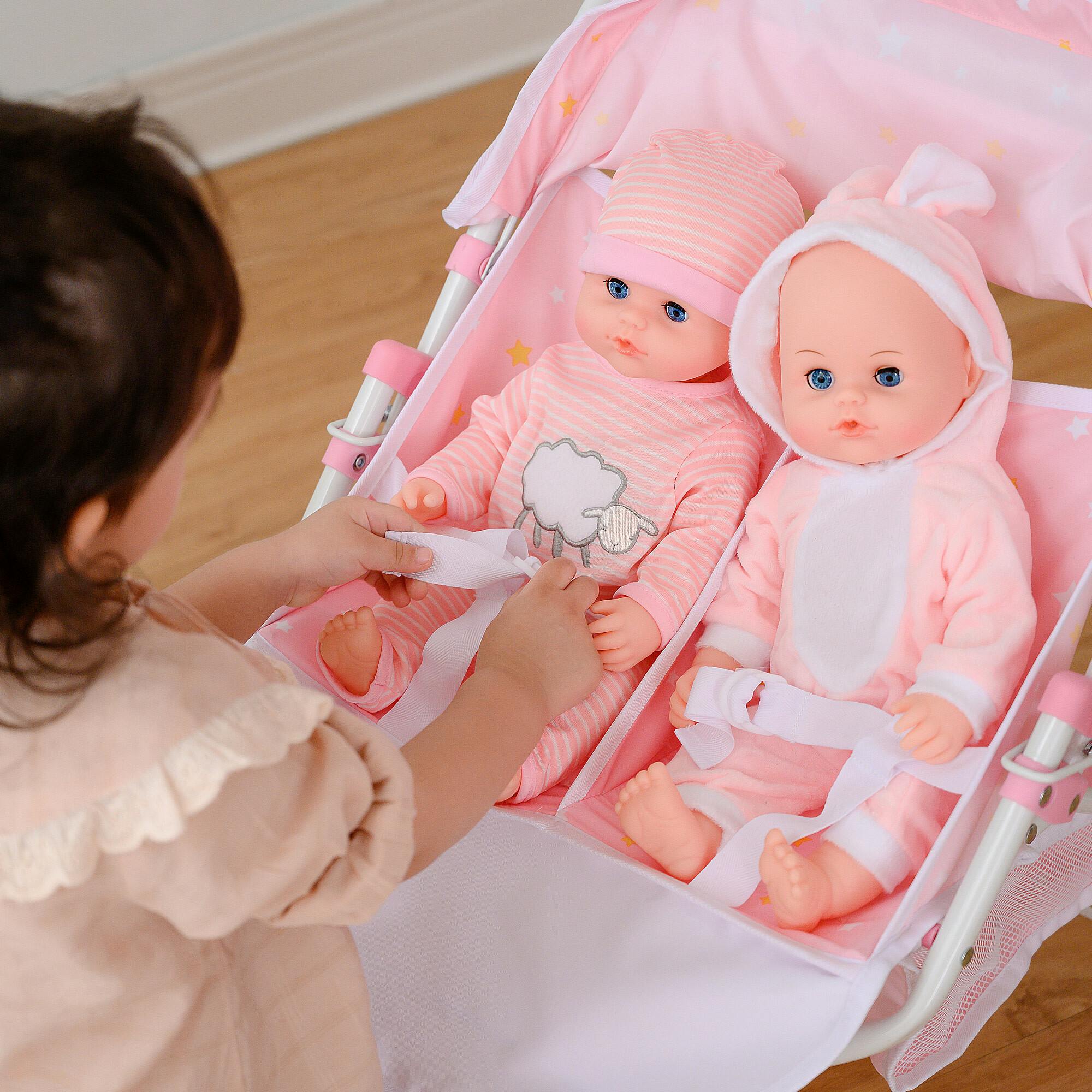 Stars Princess Deluxe Baby Doll Stroller