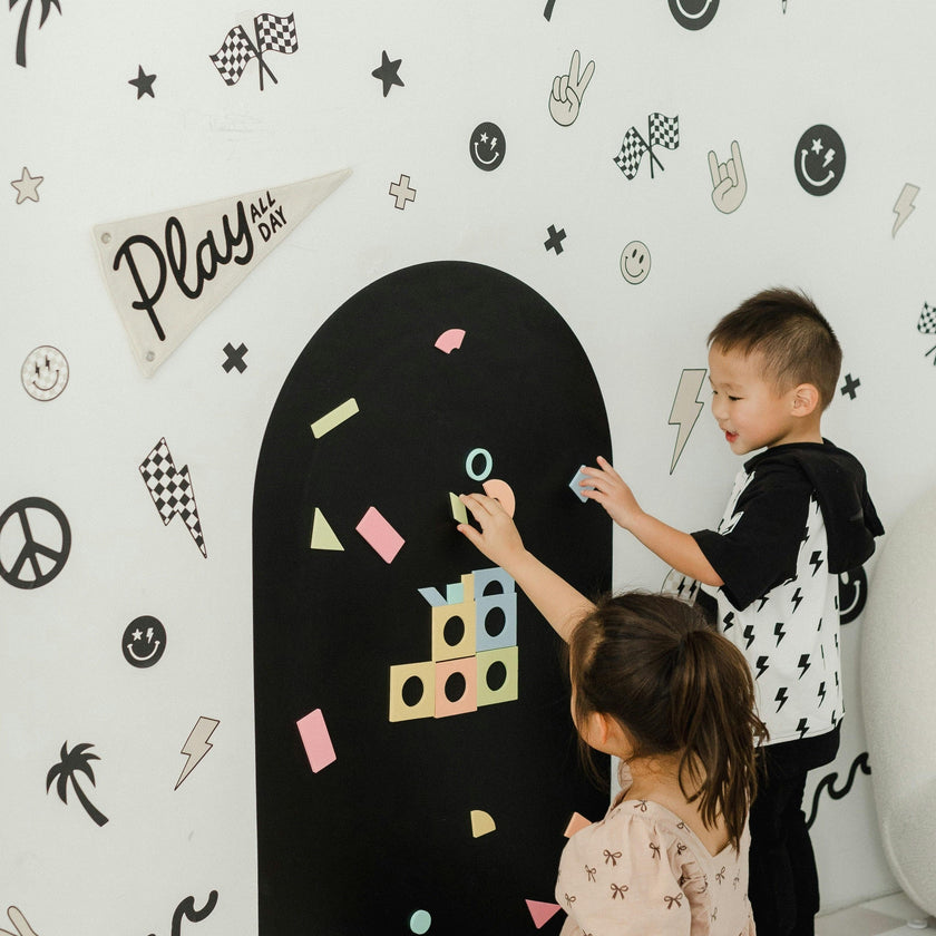 Peel & Stick Fabric Wall Stickers