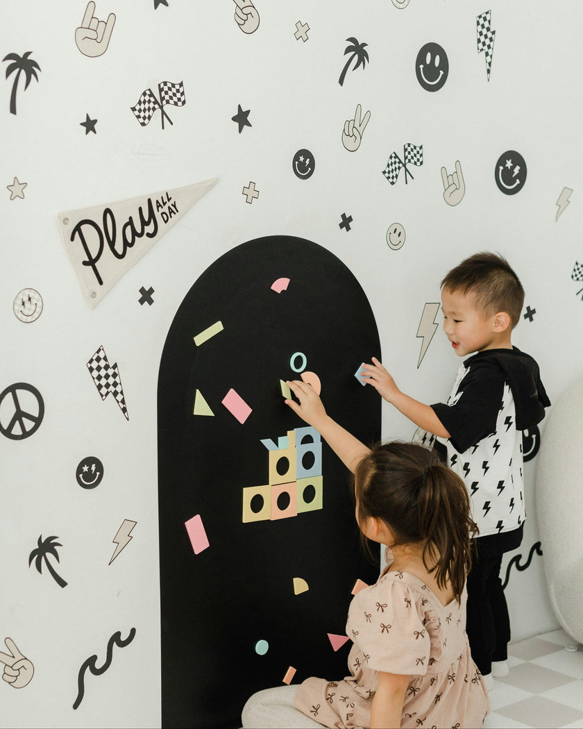 Peel & Stick Fabric Wall Stickers