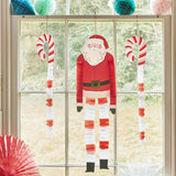 Long Legged Santa & Decorations