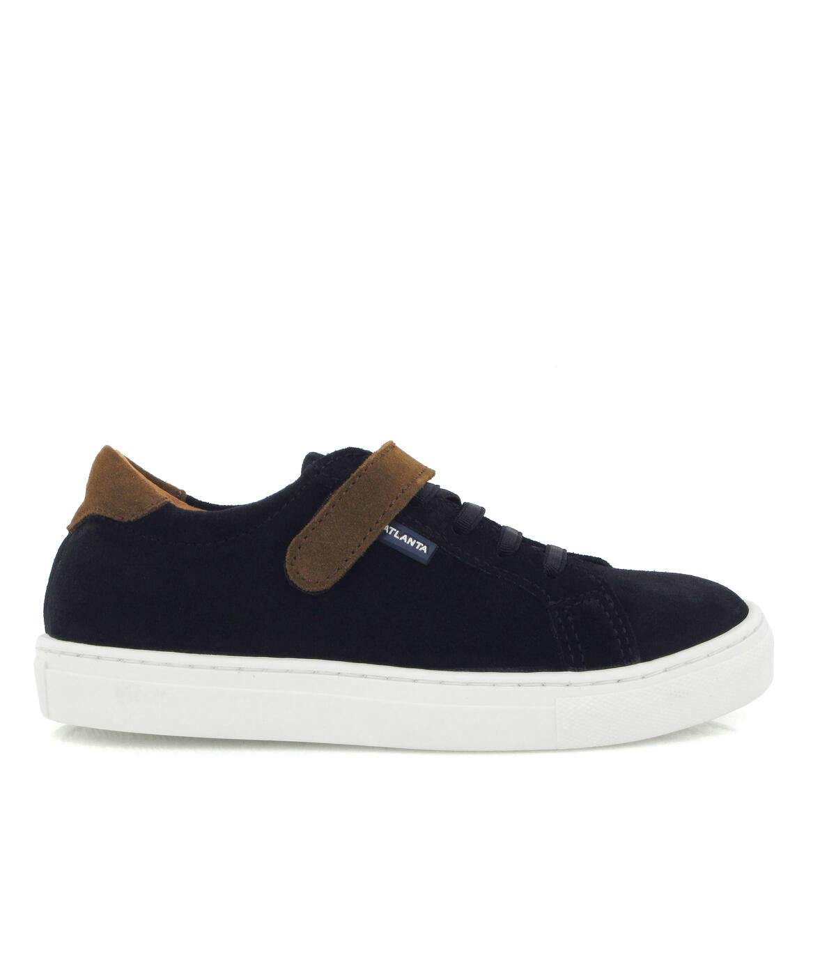 Sneaker, Black Suede