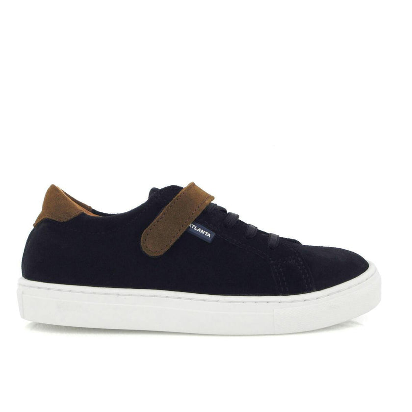 Sneaker, Black Suede