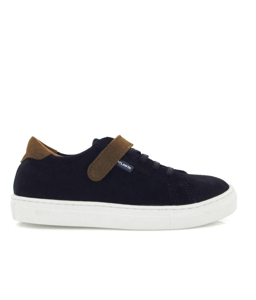 Sneaker, Black Suede