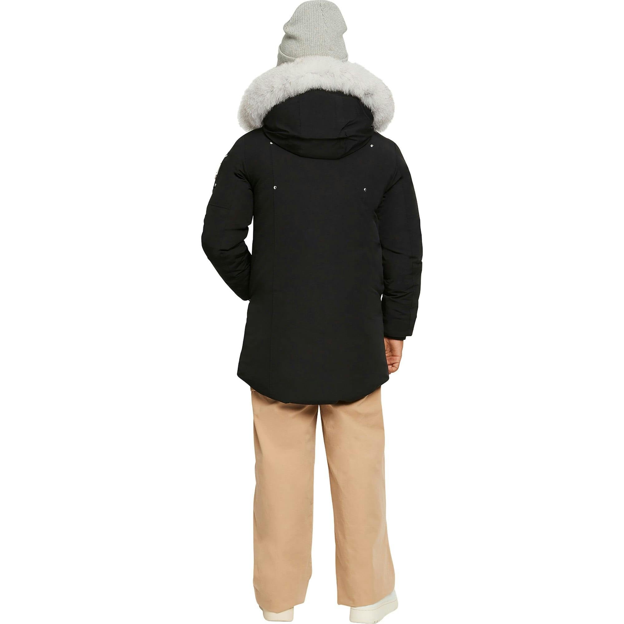MOOSE KNUCKLES Unisex Parka with Shearling Hood - Dusty Rose