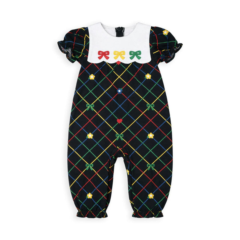 Printed Knit Longall with Bows