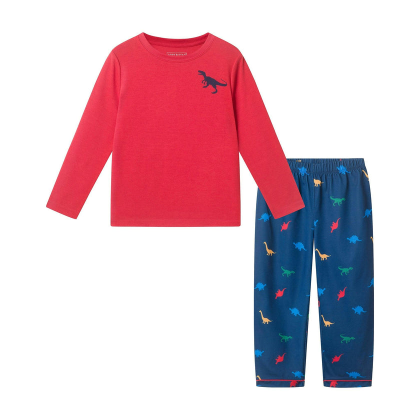Boys (4-7) Pajama Set | Dino Sleep
