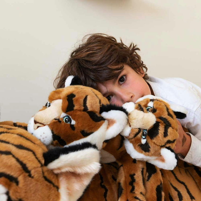 LA PELUCHERIE My Tiger César - Medium 55cm