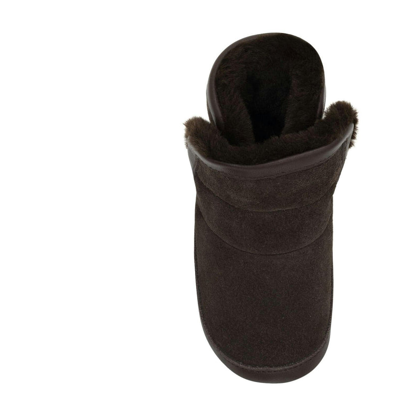 Cozy Cuff Brown Soft Sole Boot