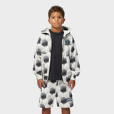 Gray Mazz Football Moon Hoodie
